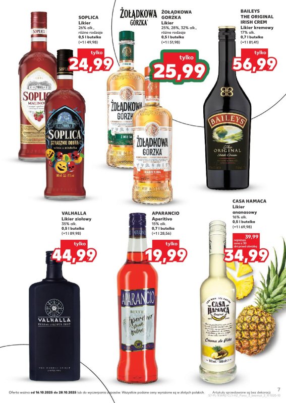 Kaufland - gazetka promocyjna Barek Kauflandu  do wtorku 28.10 - strona 7