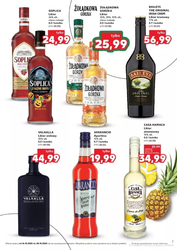 Kaufland - gazetka promocyjna Barek Kauflandu  do wtorku 28.10 - strona 7