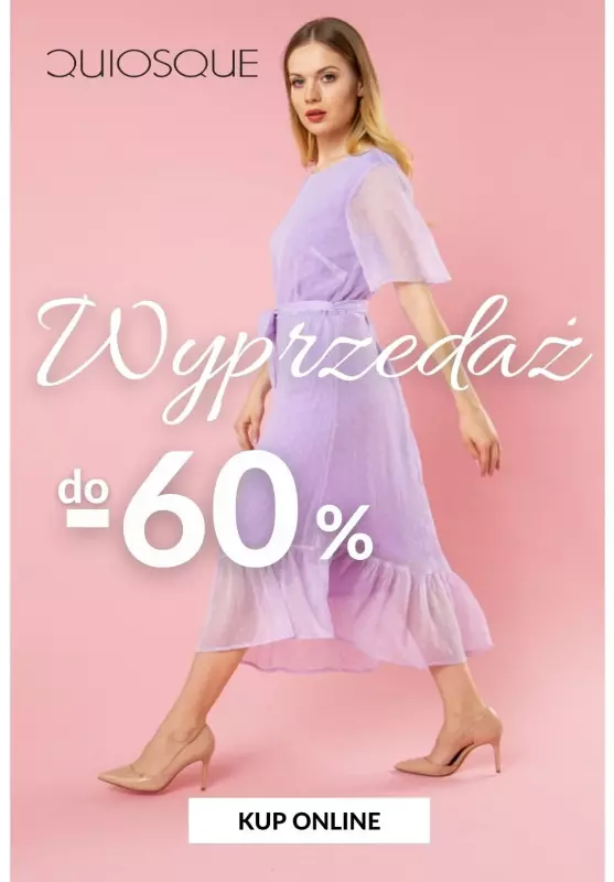 Quiosque - gazetka promocyjna Wyprzedaż do -60% od wtorku 25.06 do wtorku 02.07