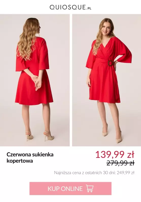 Quiosque - gazetka promocyjna -20% na sukienki od wtorku 24.06 do poniedziałku 30.06 - strona 7