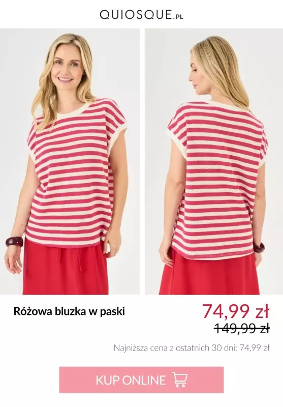 Quiosque - gazetka promocyjna Do -70% na wyprzedaży od środy 09.07  - strona 3