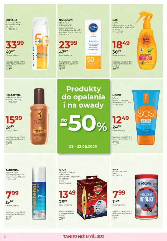 Drogerie Jawa - gazetka promocyjna Gazetka  do czwartku 03.07 - strona 2