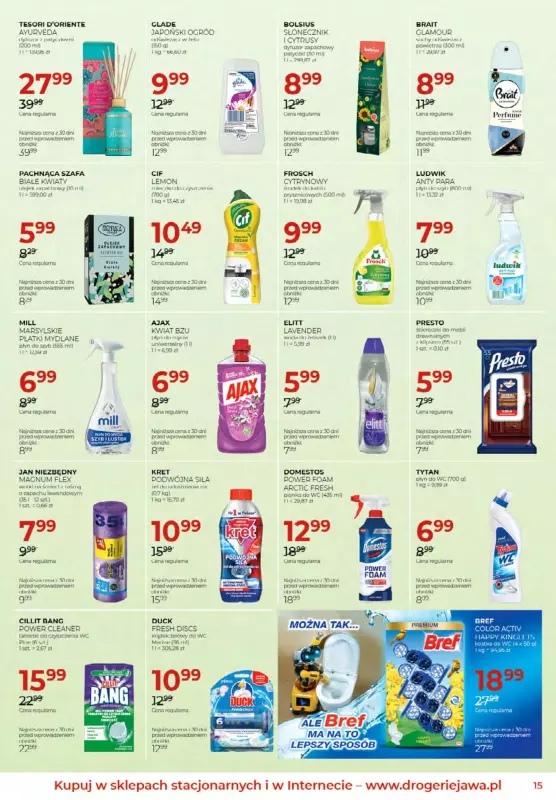 Drogerie Jawa - gazetka promocyjna Gazetka  do czwartku 03.07 - strona 15