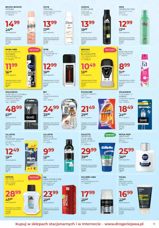 Drogerie Jawa - gazetka promocyjna Gazetka  do czwartku 03.07 - strona 11