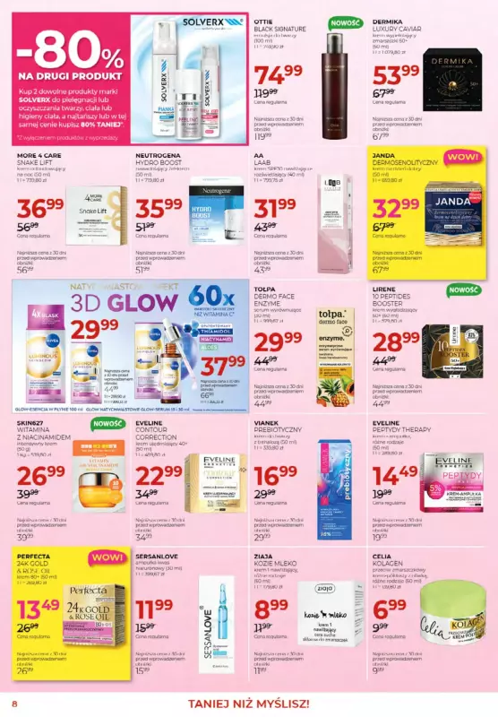 Drogerie Jawa - gazetka promocyjna Gazetka  do czwartku 03.07 - strona 8