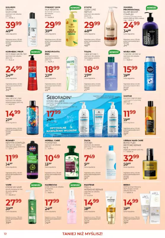 Drogerie Jawa - gazetka promocyjna Gazetka  do czwartku 03.07 - strona 12