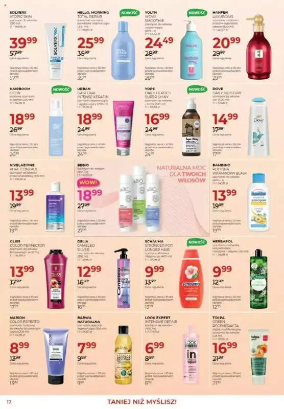 Drogerie Jawa - gazetka promocyjna Gazetka od piątku 04.07 do niedzieli 03.08 - strona 12