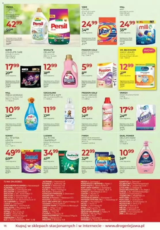 Drogerie Jawa - gazetka promocyjna Gazetka od piątku 04.07 do niedzieli 03.08 - strona 16