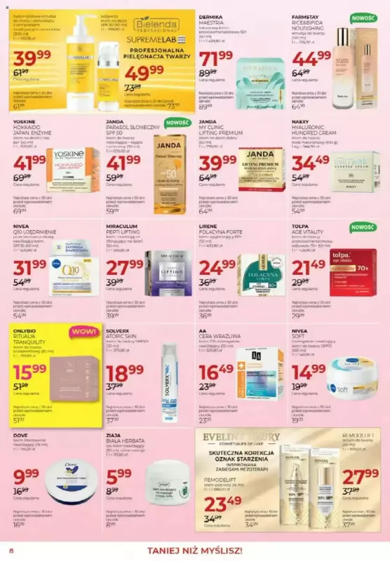 Drogerie Jawa - gazetka promocyjna Gazetka od piątku 04.07 do niedzieli 03.08 - strona 8