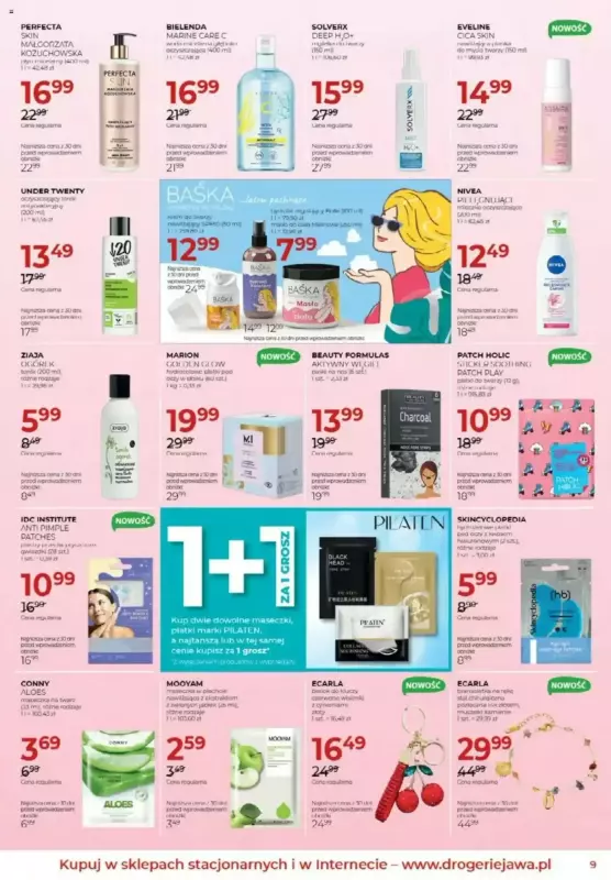 Drogerie Jawa - gazetka promocyjna Gazetka od piątku 04.07 do niedzieli 03.08 - strona 9