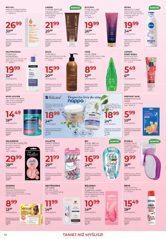 Drogerie Jawa - gazetka promocyjna Gazetka od środy 06.08 do wtorku 02.09 - strona 10