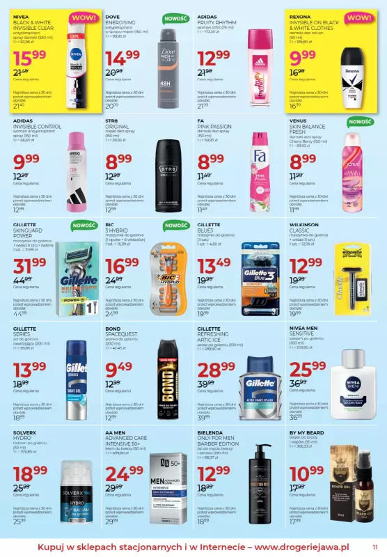 Drogerie Jawa - gazetka promocyjna Gazetka od środy 06.08 do wtorku 02.09 - strona 11