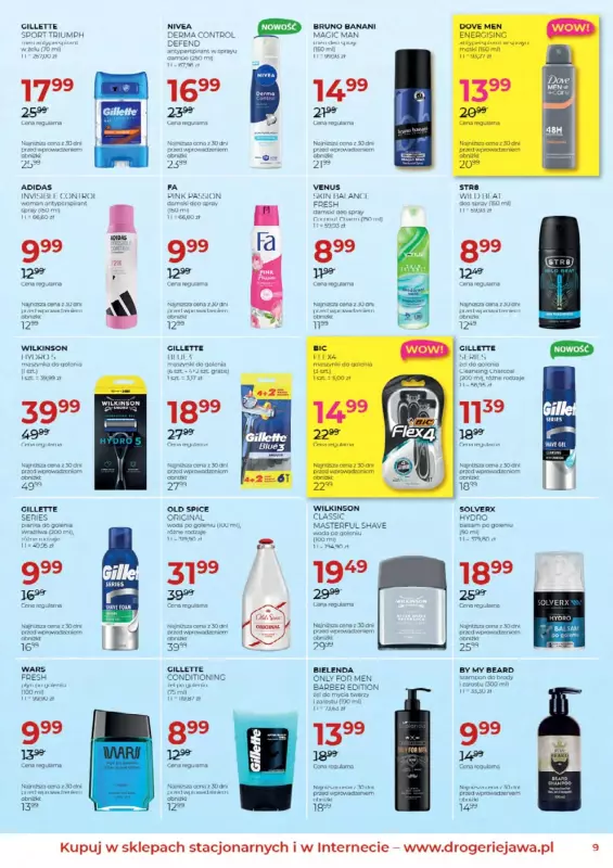 Drogerie Jawa - gazetka promocyjna Gazetka  do poniedziałku 03.11 - strona 9