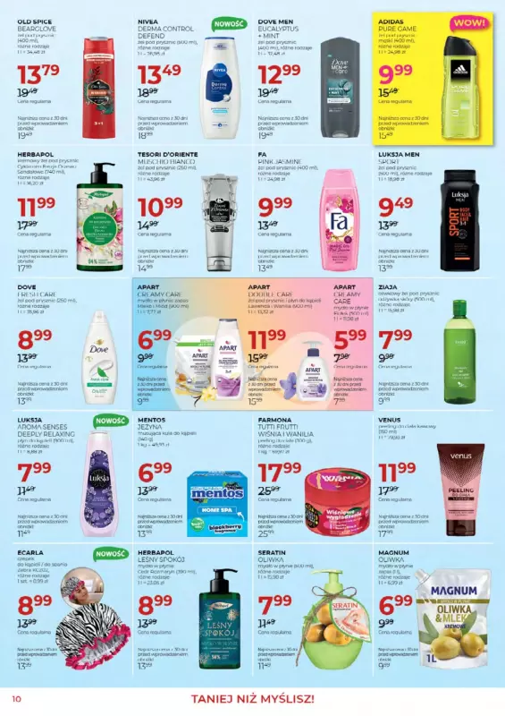 Drogerie Jawa - gazetka promocyjna Gazetka  do poniedziałku 03.11 - strona 10
