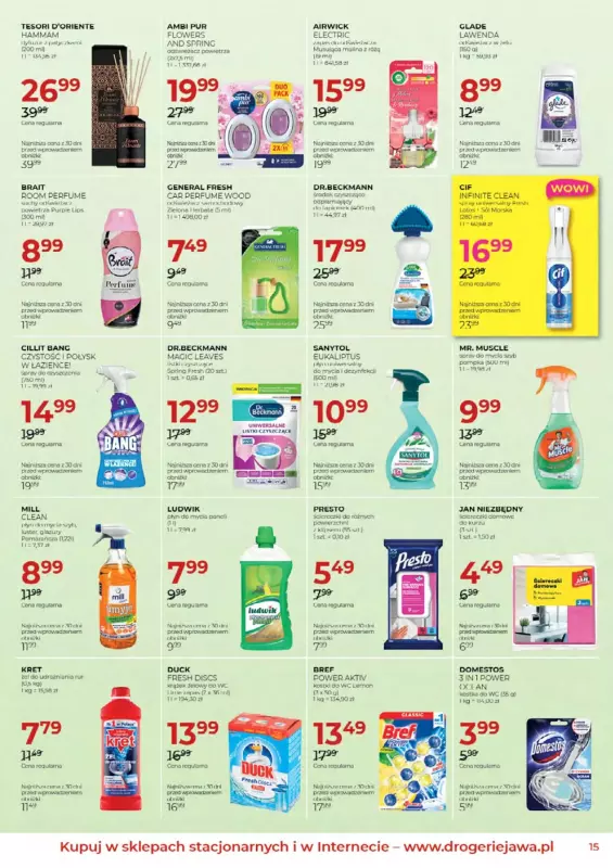 Drogerie Jawa - gazetka promocyjna Gazetka  do poniedziałku 03.11 - strona 15