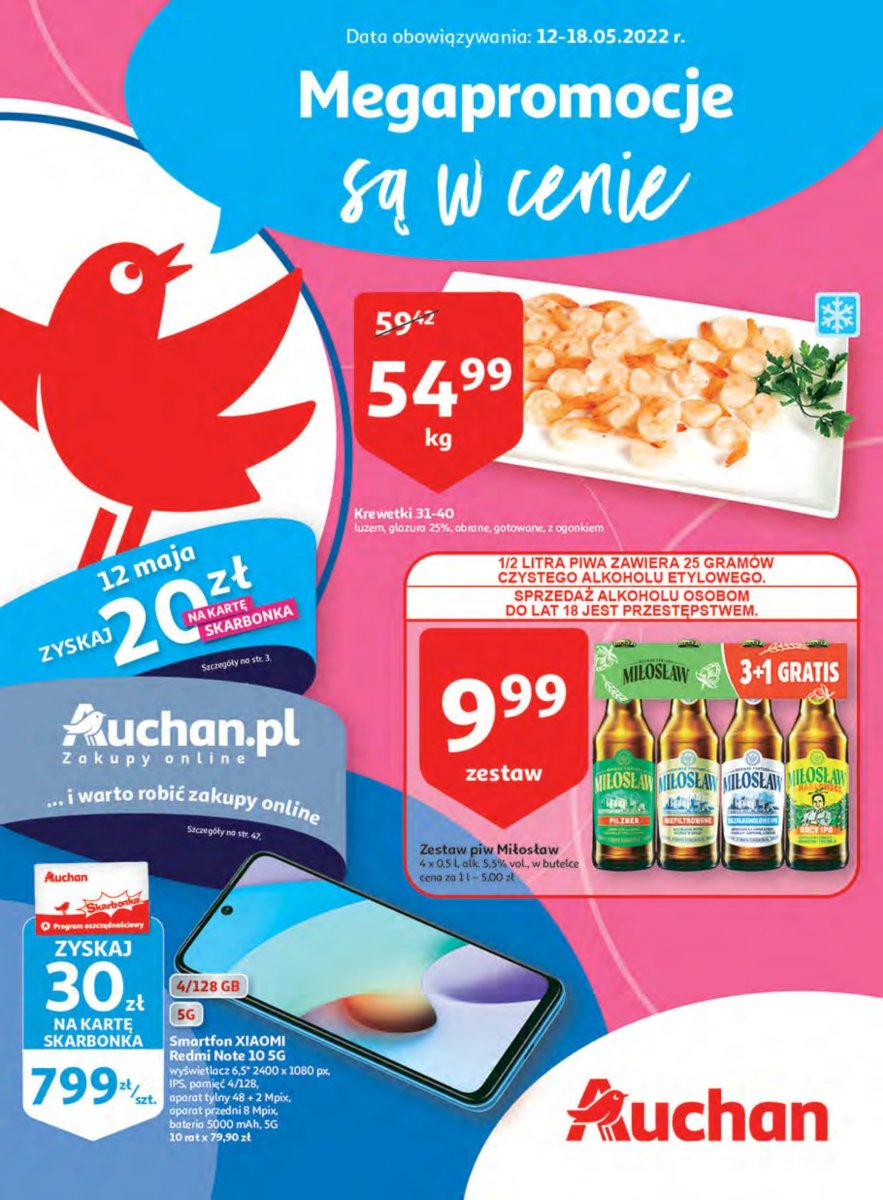 Gazetka Auchan - Megapromocje są w cenie Hipermarkety