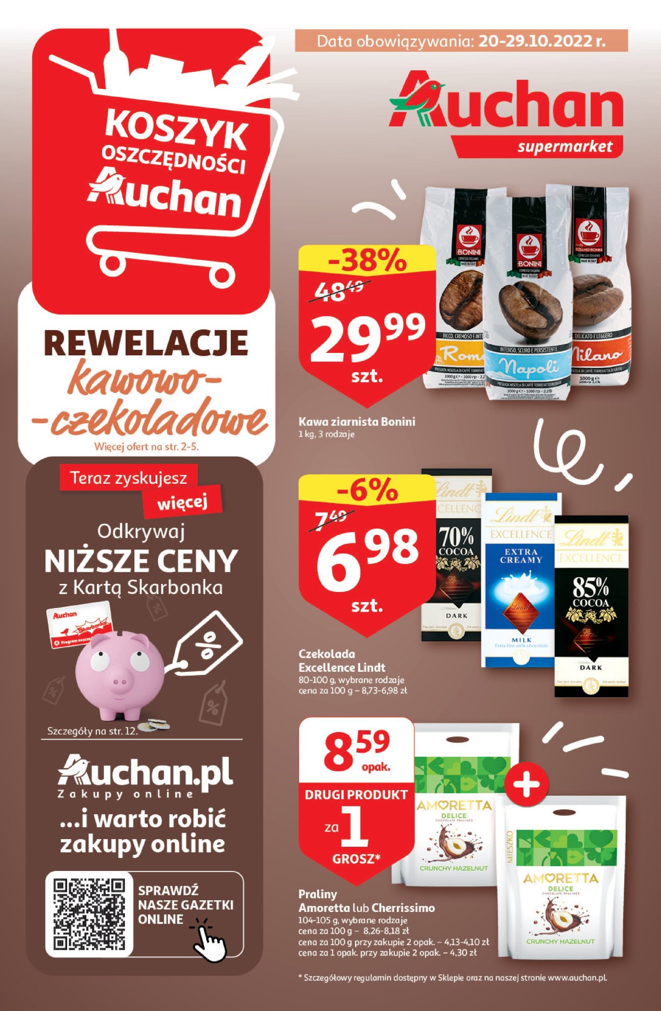 Auchan - Koszyk Oszczędności Supermarkety - 20.10 - październik 