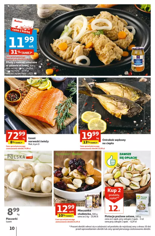 Auchan - gazetka promocyjna Zawsze owocne ZAKUPY Hipermarket od czwartku 21.09 do środy 27.09 - strona 10