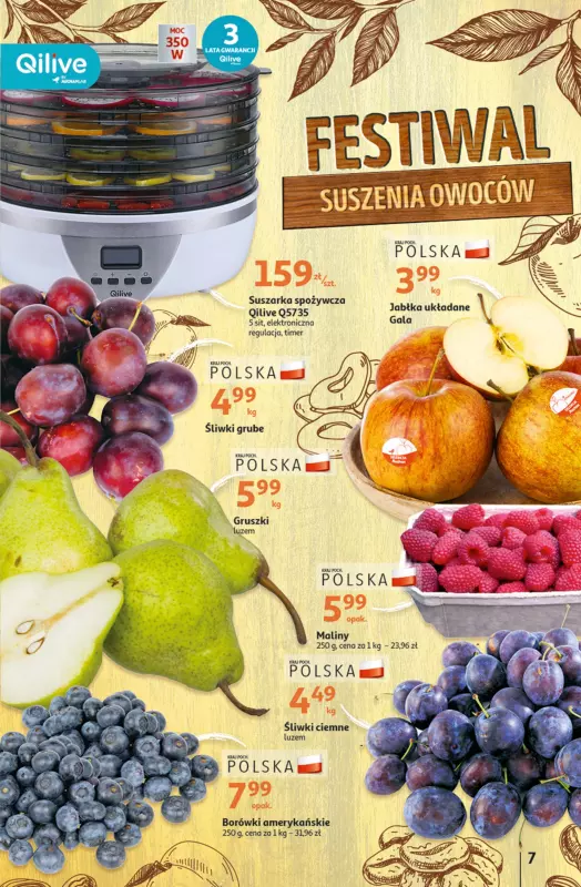 Auchan - gazetka promocyjna Zawsze owocne ZAKUPY Hipermarket od czwartku 21.09 do środy 27.09 - strona 7
