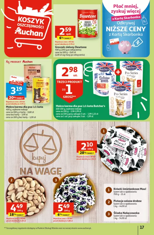 Auchan - gazetka promocyjna Zawsze owocne ZAKUPY Hipermarket od czwartku 21.09 do środy 27.09 - strona 17