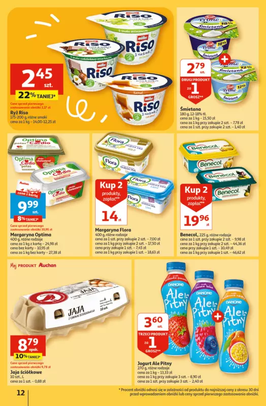 Auchan - gazetka promocyjna Zawsze owocne ZAKUPY Hipermarket od czwartku 21.09 do środy 27.09 - strona 12