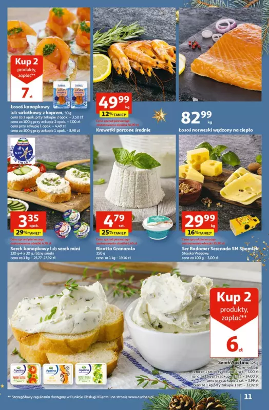 Auchan - gazetka promocyjna Magia Świąt Część 2 Hipermarket od czwartku 23.11 do środy 29.11 - strona 11