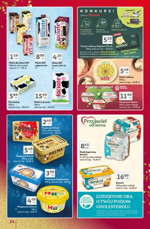Auchan - gazetka promocyjna Znane Marki Lubiane Hipermarket od czwartku 30.11 do soboty 09.12 - strona 14