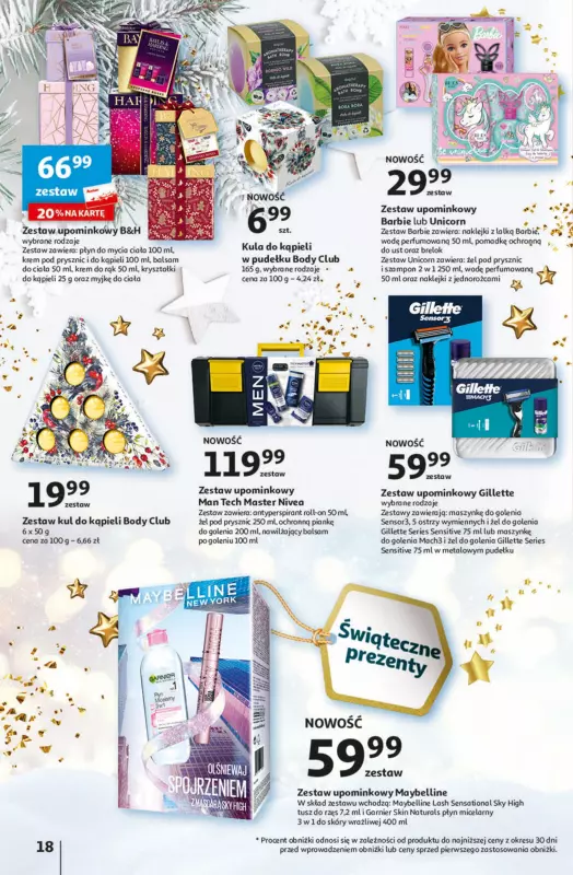 Auchan - gazetka promocyjna Magia Świąt Część 2 Hipermarket od czwartku 30.11 do środy 06.12 - strona 18