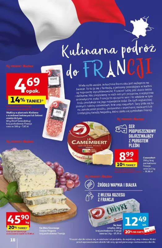 Auchan - gazetka promocyjna Wielkanoc z najlepszej cenie! Część 2. Hipermarket od czwartku 21.03 do soboty 30.03 - strona 18