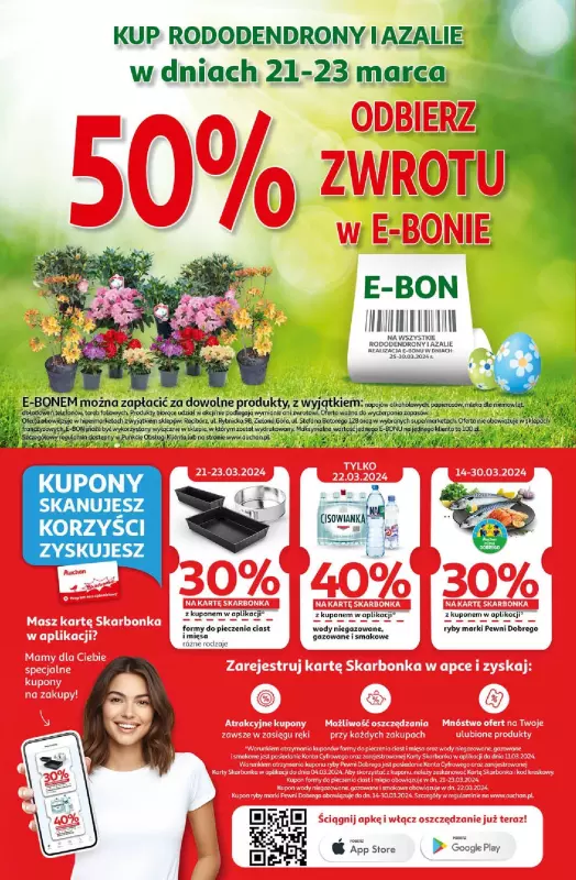 Auchan - gazetka promocyjna Wielkanoc z najlepszej cenie! Część 2. Hipermarket od czwartku 21.03 do soboty 30.03 - strona 2