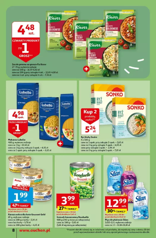 Auchan - gazetka promocyjna Oferty tygodnia! Moje Auchan od czwartku 18.04 do środy 24.04 - strona 8