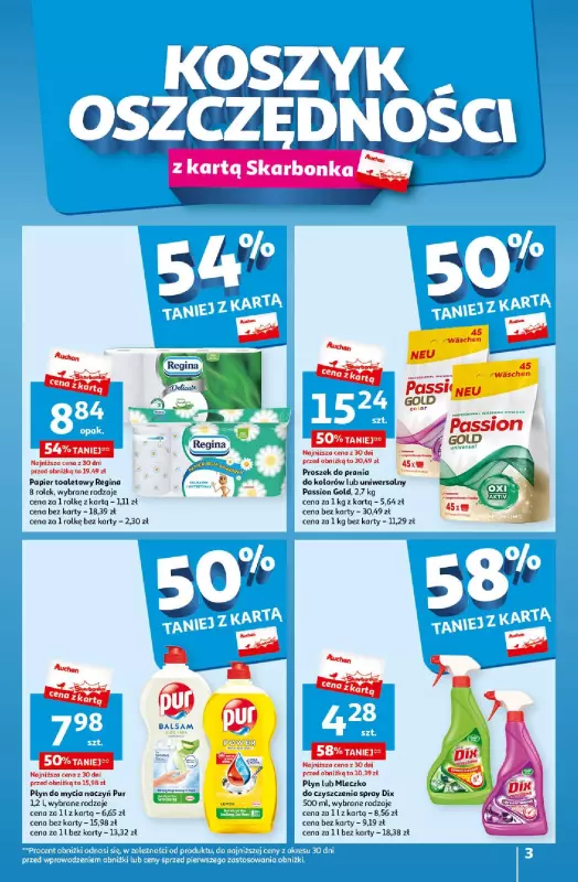 Auchan - gazetka promocyjna Oferty tygodnia! Moje Auchan od czwartku 18.04 do środy 24.04 - strona 3