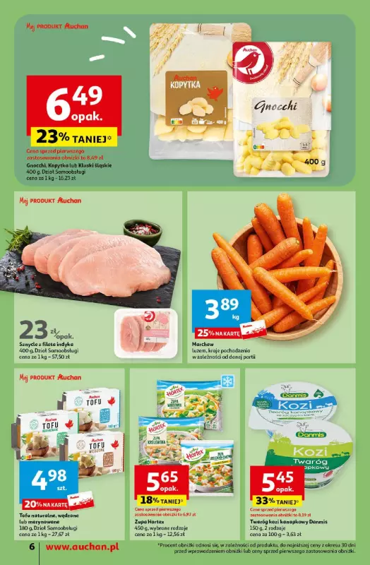 Auchan - gazetka promocyjna Oferty tygodnia! Moje Auchan od czwartku 18.04 do środy 24.04 - strona 6