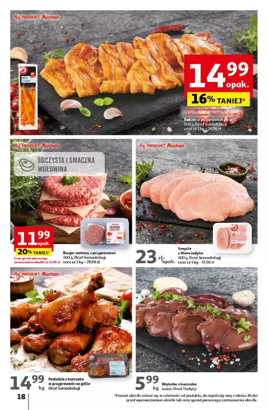 Auchan - gazetka promocyjna Mamy wiosnę Ale jazda! Hipermarket od czwartku 18.04 do środy 24.04 - strona 18