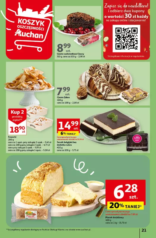 Auchan - gazetka promocyjna Mamy wiosnę Ale jazda! Hipermarket od czwartku 18.04 do środy 24.04 - strona 21