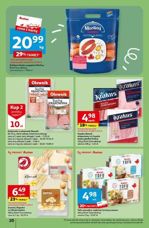 Auchan - gazetka promocyjna Mamy wiosnę Ale jazda! Hipermarket od czwartku 18.04 do środy 24.04 - strona 20