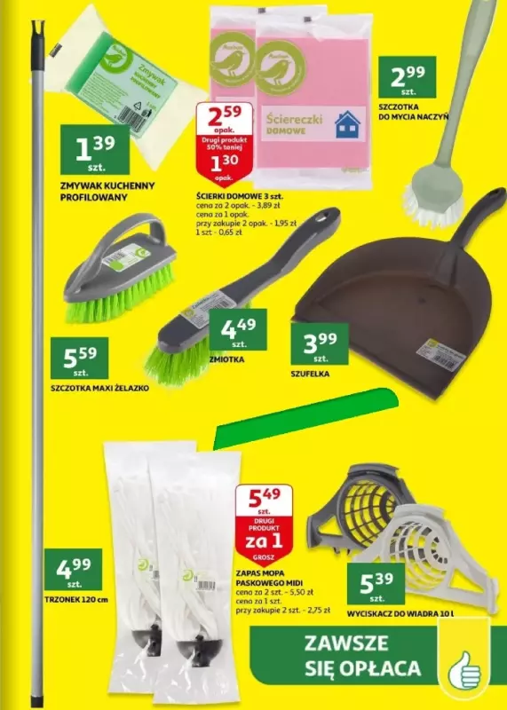 Auchan - gazetka promocyjna Gazetka Zielona Góra od środy 24.04 do soboty 04.05 - strona 9