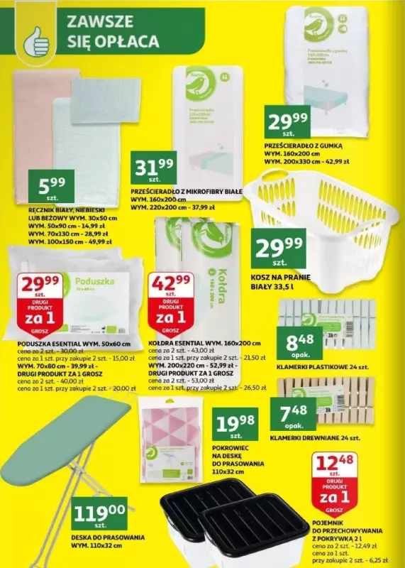 Auchan - gazetka promocyjna Gazetka Zielona Góra od środy 24.04 do soboty 04.05 - strona 12