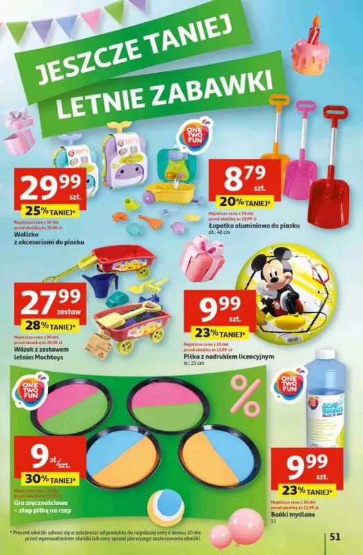 Auchan - gazetka promocyjna Jeszcze taniej na urodziny Hipermarket od czwartku 02.05 do środy 08.05 - strona 51