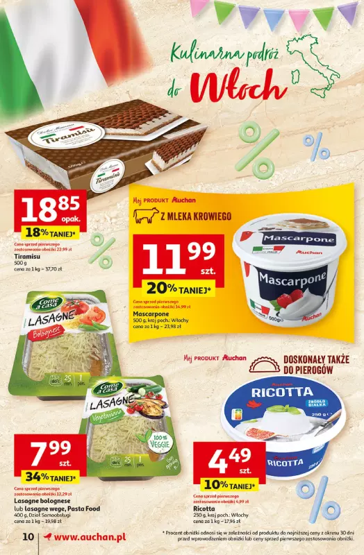 Auchan - gazetka promocyjna Jeszcze taniej na urodziny Supermarket od czwartku 09.05 do środy 15.05 - strona 10