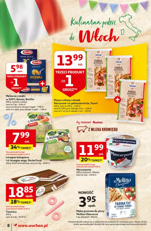 Auchan - gazetka promocyjna Jeszcze taniej na urodziny Moje Auchan od czwartku 09.05 do środy 15.05 - strona 8