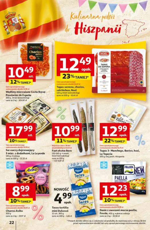 Auchan - gazetka promocyjna Jeszcze taniej na urodziny Hipermarket od czwartku 09.05 do środy 15.05 - strona 22