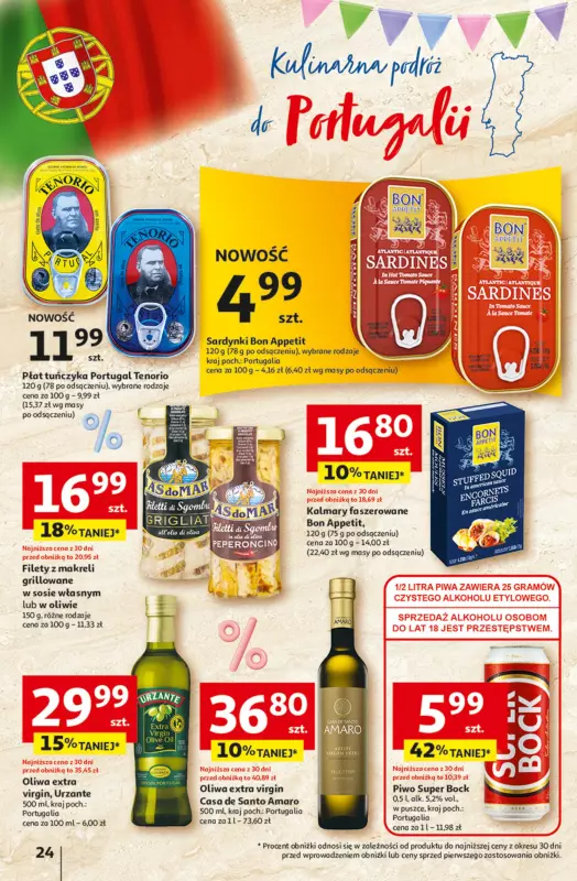 Auchan - gazetka promocyjna Jeszcze taniej na urodziny Hipermarket od czwartku 09.05 do środy 15.05 - strona 24