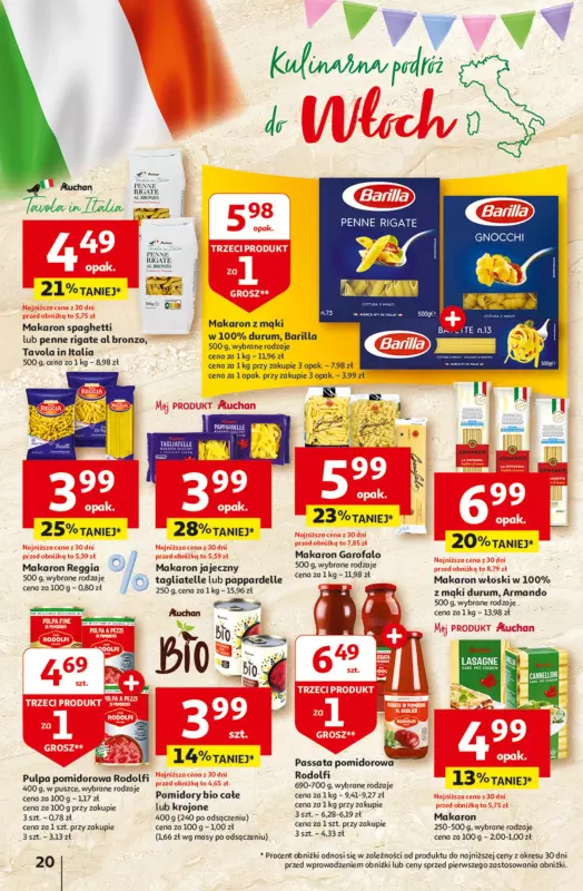 Auchan - gazetka promocyjna Jeszcze taniej na urodziny Hipermarket od czwartku 09.05 do środy 15.05 - strona 20