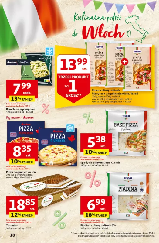 Auchan - gazetka promocyjna Jeszcze taniej na urodziny Hipermarket od czwartku 09.05 do środy 15.05 - strona 18