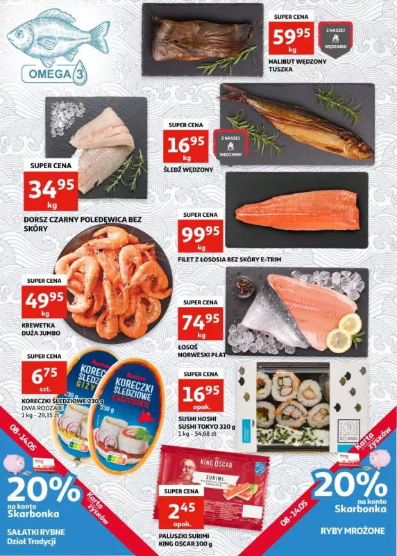 Auchan - gazetka promocyjna Gazetka Racibórz od środy 08.05 do wtorku 14.05 - strona 8