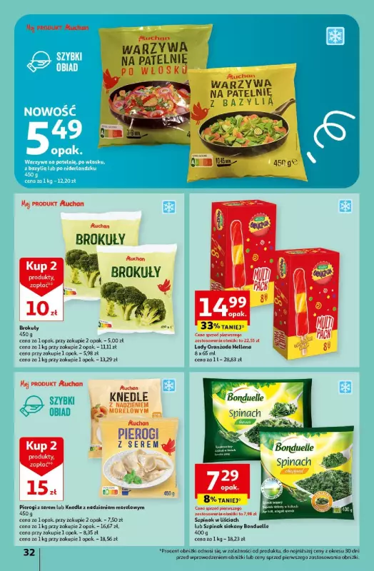 Auchan - gazetka promocyjna Koszyk Oszczędności Hipermarket od czwartku 16.05 do środy 22.05 - strona 32
