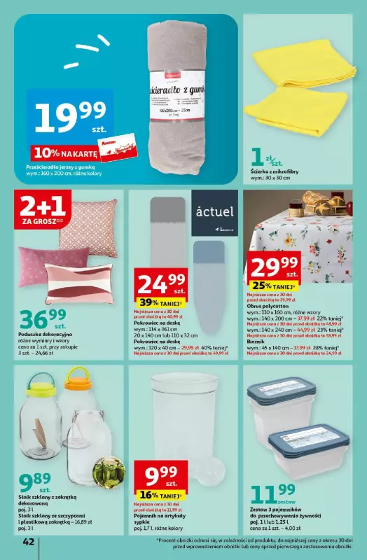 Auchan - gazetka promocyjna Koszyk Oszczędności Hipermarket od czwartku 16.05 do środy 22.05 - strona 42
