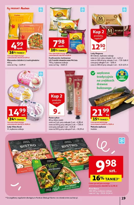 Auchan - gazetka promocyjna Świętuj Dzień Matki i Dzień Dziecka Hipermarket od czwartku 23.05 do środy 29.05 - strona 19