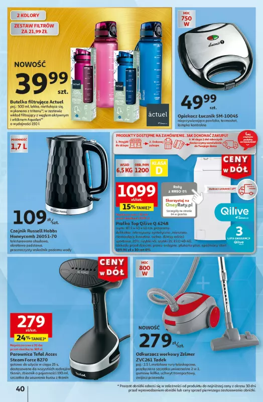 Auchan - gazetka promocyjna CENY W DÓŁ Hipermarket od piątku 31.05 do środy 05.06 - strona 40